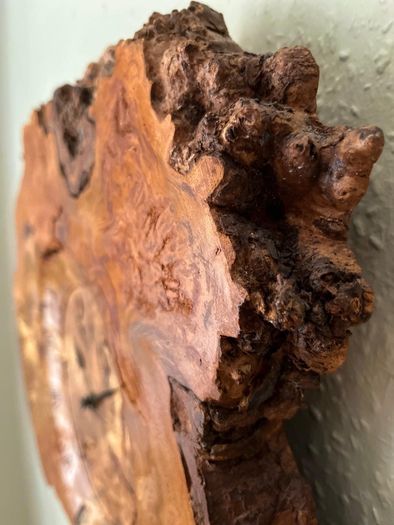Hand crafted Wooden clock
