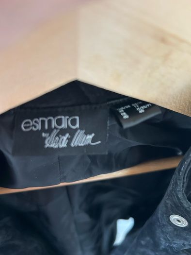 Leather suede biker jacket -  Esmara by Heidi Klum