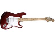 main image for ad Electric Guitar Strat style Freya ST-1 Candy Apple Red Maple fretboard