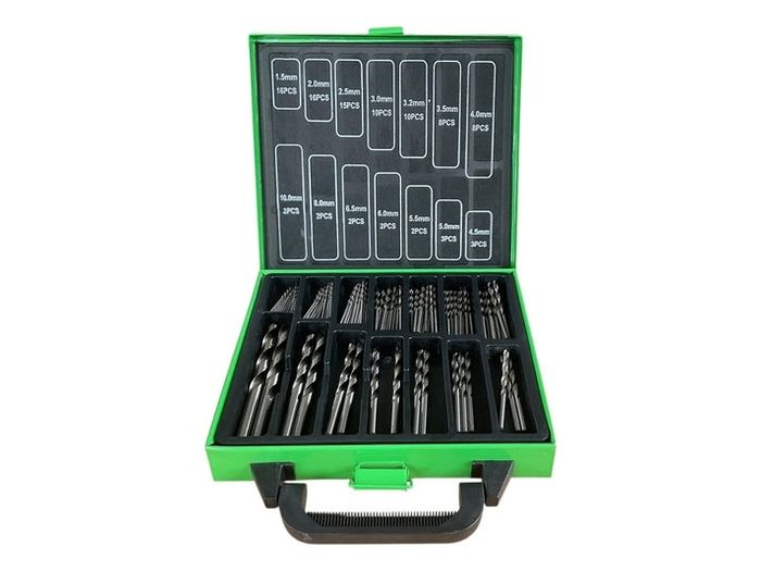 United Tools 99-Piece HSS Metric Drill Bit Set