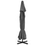 Outdoor Umbrella with Portable Base Anthracite Image 6
