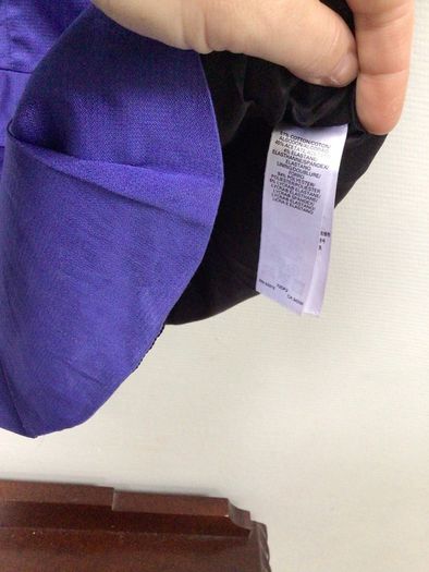 French Connection One Shoulder Purple Top