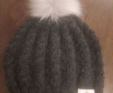 Hand Knit Ladies Aran Hats