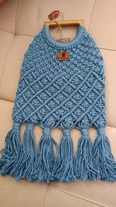 Handmade macrame bag