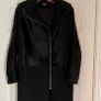 Ted Baker Luxury Langley Virgin & Cashmere Wool Dressy Coat. Excellent Condition. Jet Black.  Size 8/10  STUNNING COAT Image 4