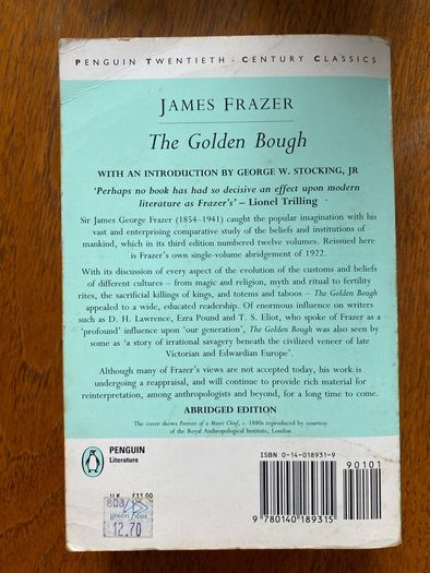 James Frazer - The Golden Bough