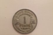 1949-1977 French 1 franc's