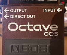 Boss OC-5 Octave Pedal (Read Description)