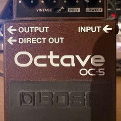 Boss OC-5 Octave Pedal (Read Description)