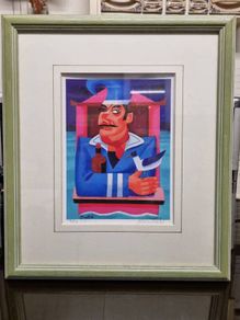 PUNCH AT SEA limited edition print