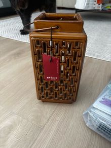 EZ Living Ornament Candle Holder Lantern