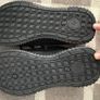 Crosshatch Womens Runout Trainers Black Mono Textile upper. Synthetic sole. Image 3