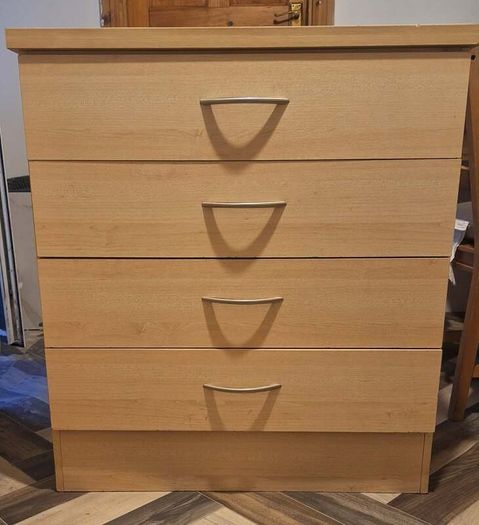 Free: King Size Divan Bed (150x200) + 2 Chests of Drawers - Collection Only