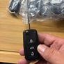Shell For VW Car Key with blade for Beetle/Caddy/Eos/Golf/Jetta/Polo/Scirocco/Tiguan/Touran/UP Blank Car Keys Remote Flip 3 Buttons Image 9