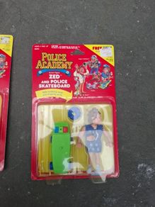 police academy figures from 1988,still mint condition