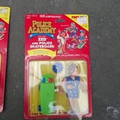 police academy figures from 1988,still mint condition