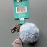 Squishmallows Gordon The Shark Pom Pom Keychain Keyring - Rubber Charm Fur Pom Image 5