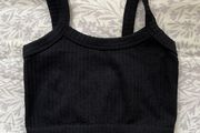 black crop top