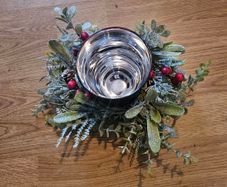 Christmas candle holder