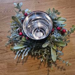 Christmas candle holder