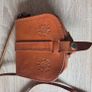 Small Handmade Genuine Leather Saddle Bag | Image 2