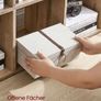 New Display 10 Cube Staircase Bookcase Storage Unit (Camel brown) FREE P&P Image 4