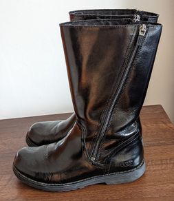Leather UGG boots