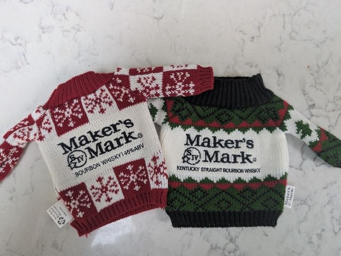 Makers Mark Christmas Jumper Miniature