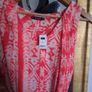BNWT coral summer dress size 14 Image 3