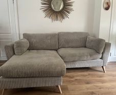 Benji DFS 3 seater L shaped couch