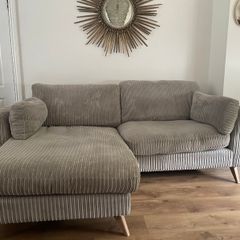 Benji DFS 3 seater L shaped couch