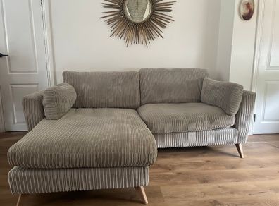 Benji DFS 3 seater L shaped couch