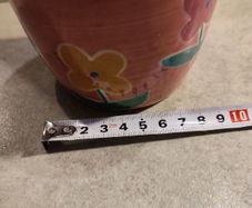 Small Pottery Flower Pot Holder.