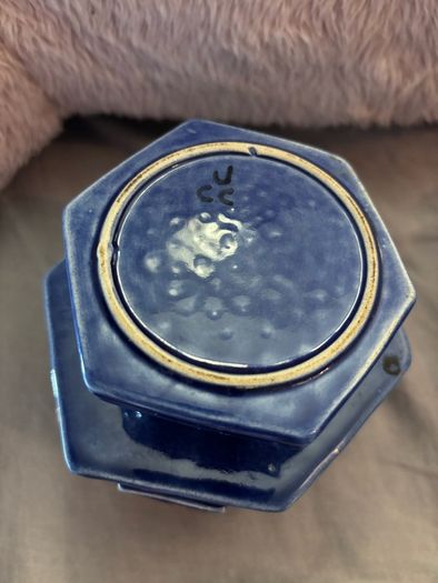 Vintage Handmade Ceramic Candle Holder