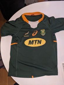 South Africa rugby jersey kids large (10/12yr old) perfect condition