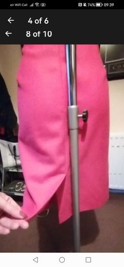 beautiful new designer Hobbs London wool skirt