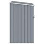 Garden Shed Grey 87x98x159 cm Image 3