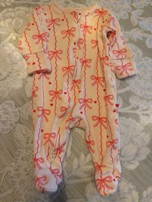 baby girl NEXT newborn sleeping suit