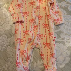 baby girl NEXT newborn sleeping suit