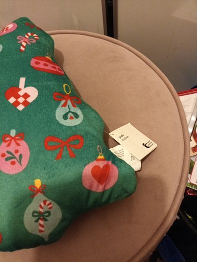 christmas tree cushion