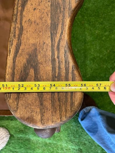 Vintage Hardwood Settee Frame