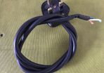 electric cable with plug