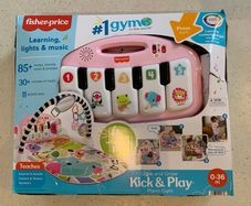 Fisher price piano play gym