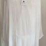 blouse Bnwt white tunic style long top Zhenzi boutique brand Image 5