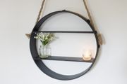 Shelf  Industrial Shelf on rope  D3919