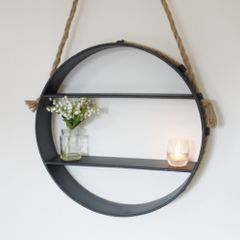 Shelf  Industrial Shelf on rope  D3919