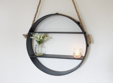 Shelf  Industrial Shelf on rope  D3919