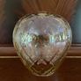 Glass Ceiling Light Shade In Prestine Vintage Condition. Stunning Gold / Amber Hue Colouring. Beautiful Image 5