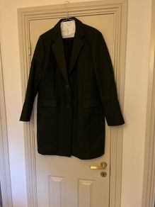 Zara dark green coat