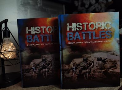 Historic Battles With Battle Map ! Hardcover ! 2011 ! by Parragon !